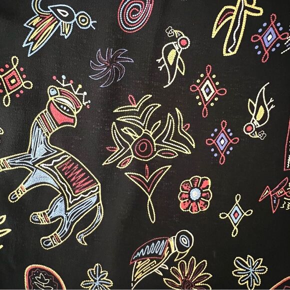 Vintage Chicos Womens Artsy Wool Cardigan Size 3 (XL)  Artsy Boho Dark Fairy - Picture 7 of 8